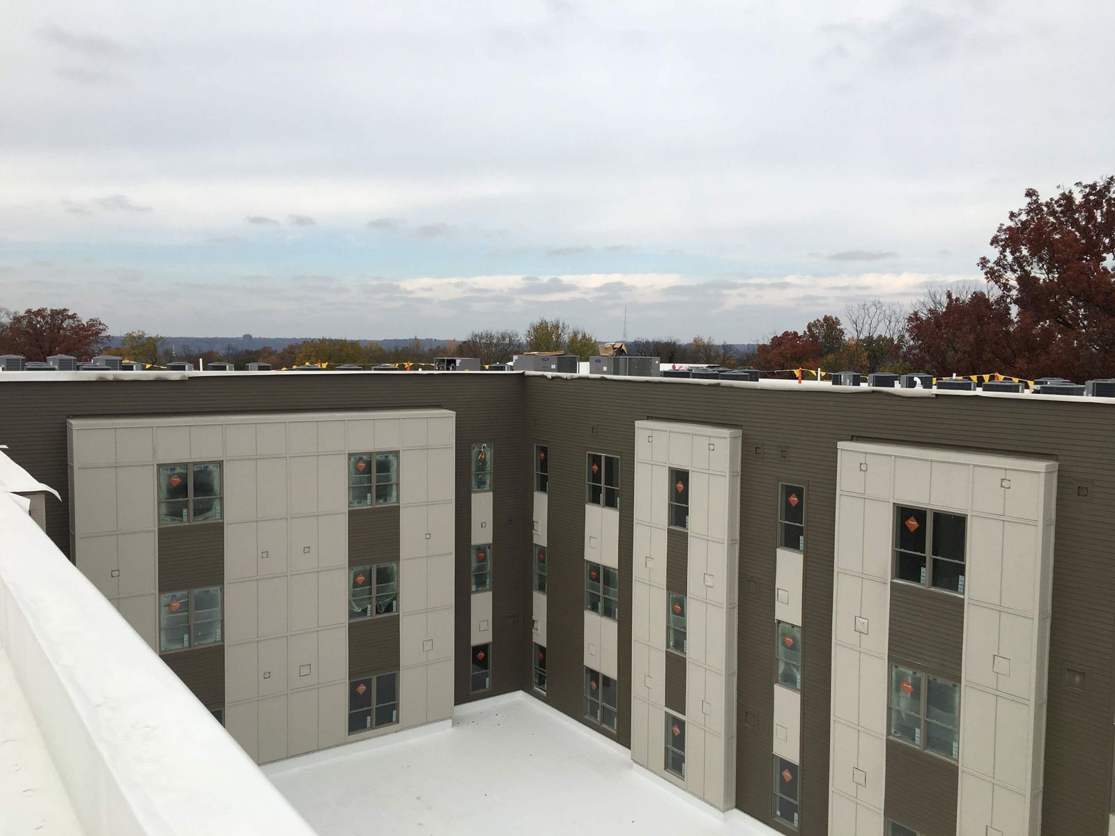 Commercial roofing at Scholar House